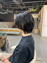 ザ ブリンク(THE BLINK) メンズショート×ウェット質感無造作パーマ似合わせ