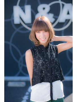 ヘアショップ エヌアンドエー 久喜菖蒲店(hair shop N&A) 愛されボブ