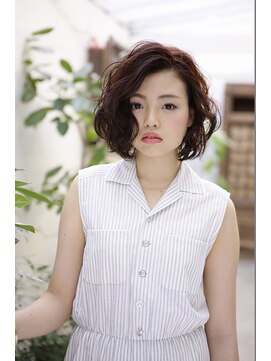 アントリール 調布南口店(entrir) ラベンダーカラーボブ