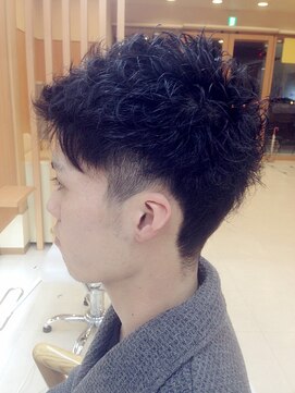 ルークヘア(rook hair) メンズ無造作パーマ