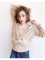 ニド(2do)&nbsp;フリンジボブ＆ラフハーフアップアレンジ