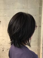 オッソ(OSSO)&nbsp;ナチュラルボブ_ネイビーカラーフレンチボブ