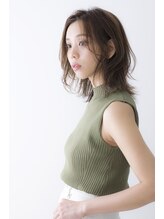 ハナブサ 藤江店(HANABUSA) 【橋本よりか HANABUSA】抜け感レイヤーミディ