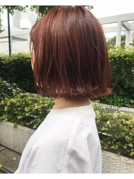 フロート 小阪店(float) オレンジカラー_クールショート,ピンクグレージュ,ボブルフ