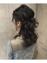 エイミー 伏見店(aemii) ふわふわハーフアップ
