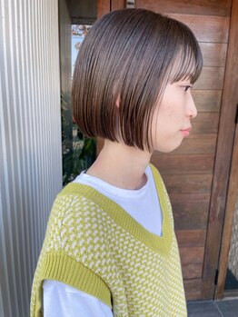 サニー サイド(Sunny Side)の写真/『お洒落なボブ、無造作感ショート計算されたCut、女性に大人気！！』