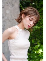 レニーバイエース(LANY by ACE)&nbsp;【LANY 横浜】外ハネボブ×グレーベージュ