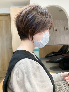 ロンドジェネルーズ 柏(Lond generous) 【斉藤航人】白髪ぼかしハイライト×チョコレートショート【柏】