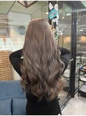 #ショコラアッシュ#ヘルシースタイル#ふんわりカール