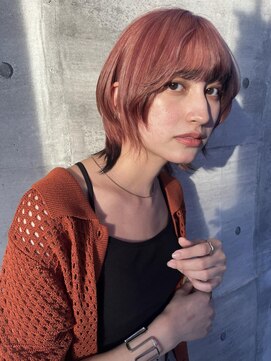 サラビューティーサイト 志免店(SARA Beauty Sight) 【あんヘアー】デザインカラーウルフ