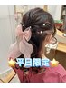 【平日限定】コンサートイベントヘアセット