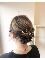 リビジ(RIBIJI)&nbsp;結婚式/パーティ向け◇ヘアセット