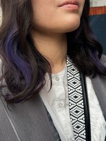 エミュ 天文館店(eMu) グレージュ×ホワイトパープル ☆