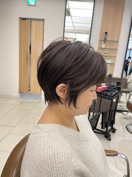 レリンク バイ コッミナム(LeLink by COMiNUM) 丸みのショートボブ