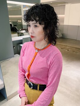 エイゾー 銀座(EIZO) ★wolf perm/ミディアムウルフパーマ