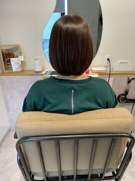 アムアム(amu_amu) 透明感抜群外国人風カラー★カット＋イルミナカラー＋うる艶TR