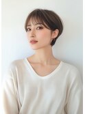小顔ショート#渋谷#ショート#ボブルフ#髪質改善#レイヤーカット