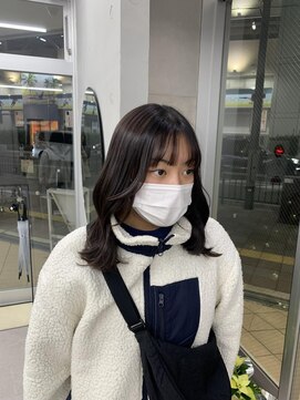 イオ ティラベント 鳳店(io tiravento) 韓国風顔まわりカット