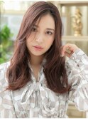 大人可愛いミルクティーピンクレイヤーロングh4戸頭20代30代40代