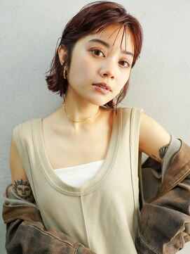 カンナ(Canna) 似合わせカット/大人ガーリー/チェリーブラウン/髪質改善/表参道