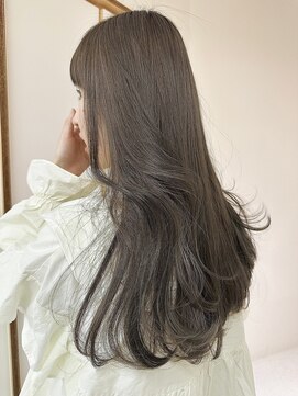 ニール シトロン 名古屋 伏見 丸の内(NEELU citron) 【NEELU_misa】ハーフブリーチで作るオリーブグレージュ