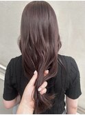 ミディアムヘアイヤリングカラーボブ大人ヘアアレンジミニボブ
