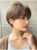 rileyナチュラルワンカールマッシュショート