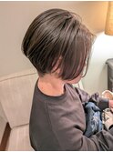襟足スッキリハンサムショート