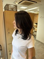 リングバイモアムー(Ring by Moremuu) レイヤーカットミディアムレイヤーウルフレイヤー