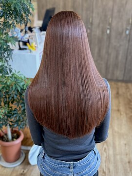 スカイ(SKY) 透明感カラー/髪質改善/縮毛矯正/韓国風レイヤーカット