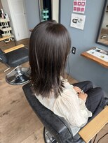 レアレア ヘアアンドライフ(LeaLea)&nbsp;黒髪/クラゲヘアー/オリーブグレー/小顔/ココアベージュ/伊丹