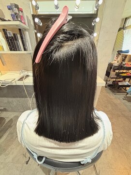 スパークスヘア(Sparks hair) 朝の準備が時短できるうる艶髪