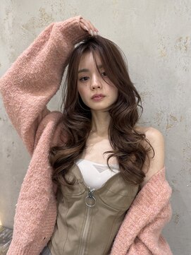 ロンドアベニール 北千住(Lond avenir) ミディアムレイヤーカット/レイヤー/顔周り/韓国/髪質改善北千住