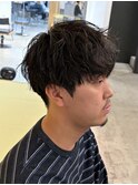 [MEN’S HAIR/波巻ツイストスパイラル/シャドウパーマ/伊勢崎]