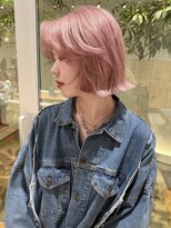 ローエ バイ デコ(Rohe by DECO)&nbsp;【kira】ピンクベージュ/ピンクカラー／ブリーチ2回～