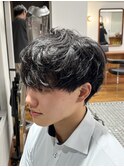 MEN'S HAIR/くせ毛ショート/メンズカット/大人メンズ/表参道駅