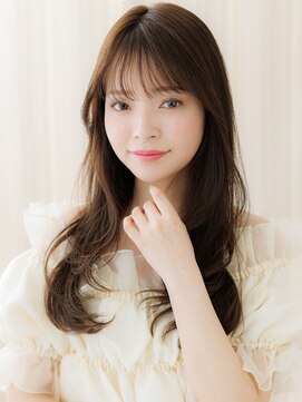 カバーヘア 上尾西口店(COVER HAIR) エアウェーブパーマヨシンモリ韓国巻き小顔ロングY上尾30代40代