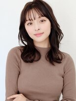 ベルム(Belme)&nbsp;韓国風イメチェングレーベージュくびれミディ似合わせカット