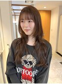 ロングウルフレイヤー×ダークブラウン