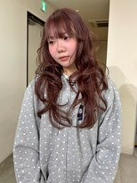 ニコフクオカヘアーメイク(NIKO Fukuoka Hair Make)&nbsp;【NIKO】レイヤーカット.ケアブリーチ.ピンクベージュ