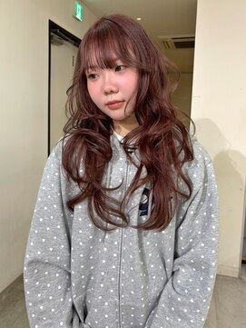 ニコフクオカヘアーメイク(NIKO Fukuoka Hair Make) 【NIKO】レイヤーカット.ケアブリーチ.ピンクベージュ