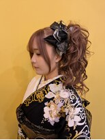 バーニーズ(BARNEYS)&nbsp;成人式着付けヘアセット
