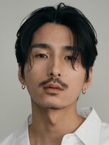 バイフィフス 原宿/表参道(by fifth)&nbsp;センターパートニュアンスパーマフェザーパーマツーブロック