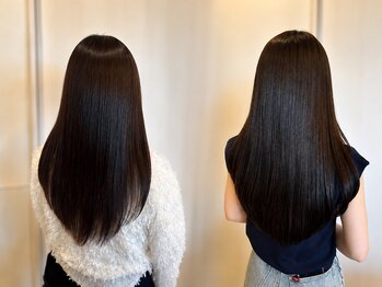ルシェル 各務原店(le ciel)の写真/【各務原/鵜沼/半個室】話題の『髪にドラマを。』を導入。髪質改善で思わず触れたくなる艶髪へ。