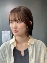 チェリーコーク ウブ(CHERRY COKE ubu) ~うねりや癖を縮毛矯正で解消して骨格似合わせボブカット~