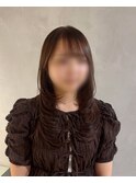 【foto 新宿】レイヤーミディアム/髪質改善/こっくりブラウン
