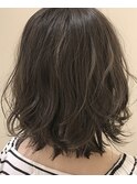 デジタルパーマでゆるふわレイヤーカット