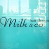 ヘアーデザイン ミルクアンドコー(hair design milk&co)のお店ロゴ