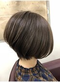 スッキリ前下がりショート