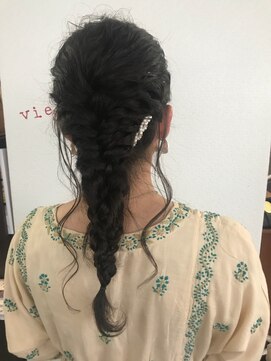 グリー ヘアープロデュース(Gree hair produce) 【Ｇｒｅｅ小川真由美】パーティーヘアアレンジ☆編みおろし